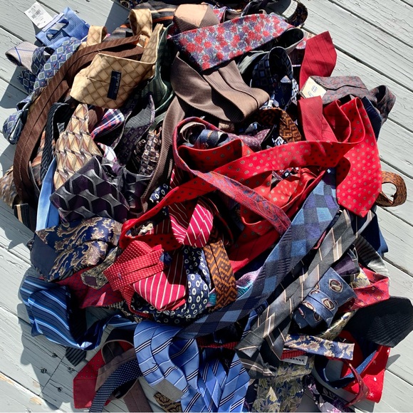 Vintage Tie Lot - Random Assorted Ties - 10 Ties for $15 - Picture 2 of 8